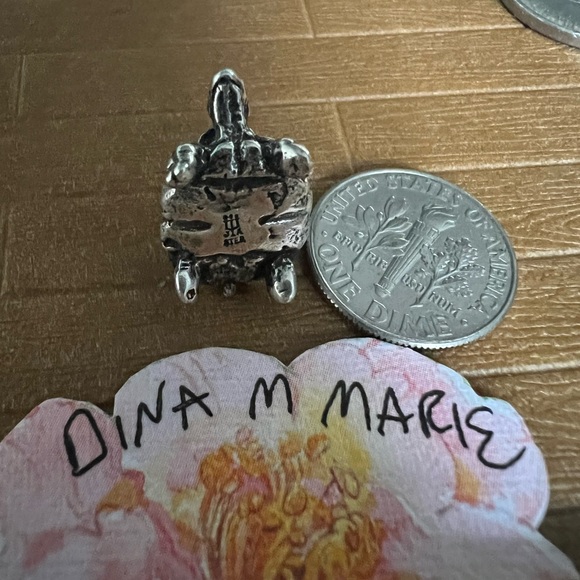 James Avery Rare Retired 3d Tortoise Charm! 925 - Picture 3 of 3